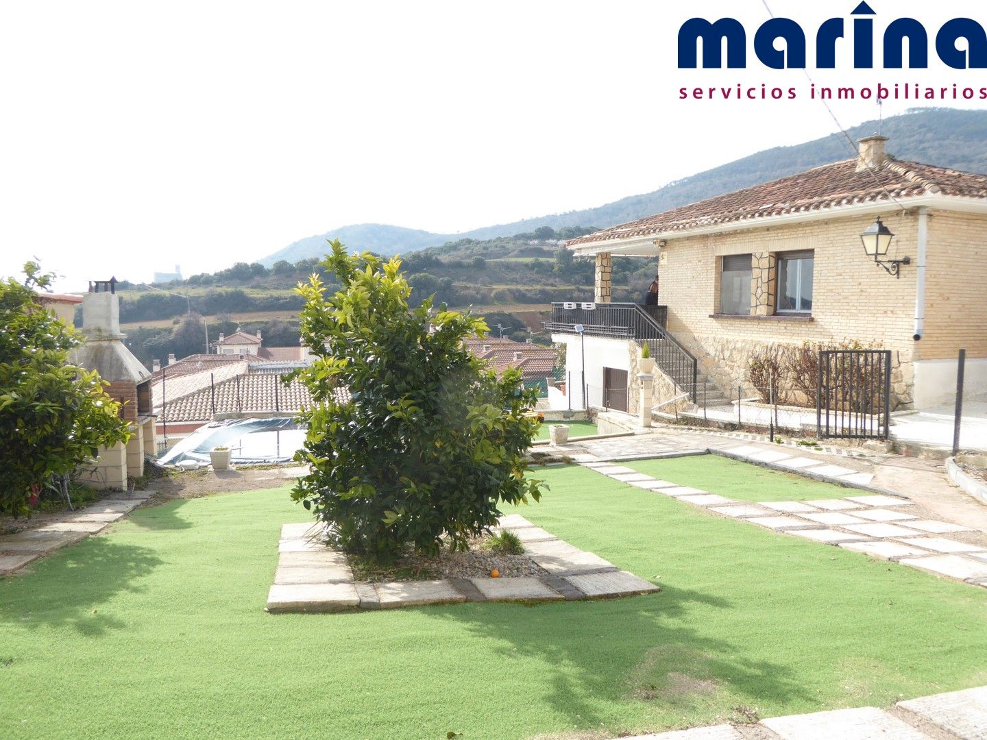 Jardí de Casa o xalet en venda en Aberin amb Calefacció, Jardí privat i Terrassa