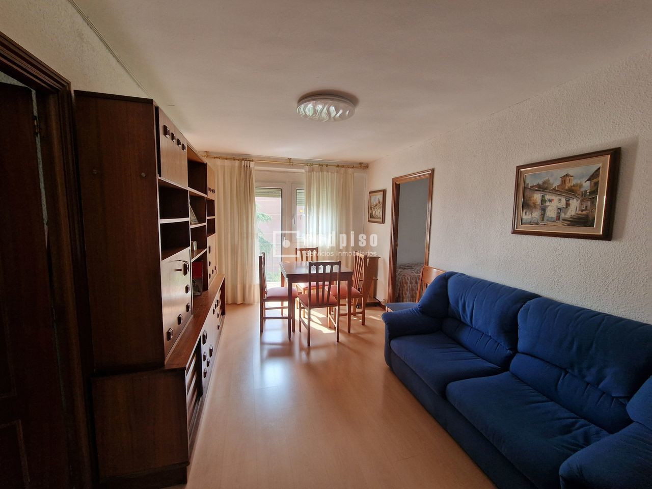 Sala d'estar de Pis en venda en  Madrid Capital
