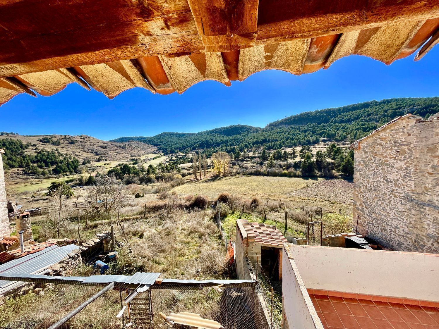 Jardín de Casa adosada en venta en Alcalá de la Selva