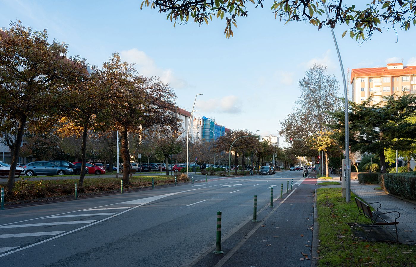 Vista exterior de Pis en venda en A Coruña Capital  amb Calefacció, Parquet i Moblat