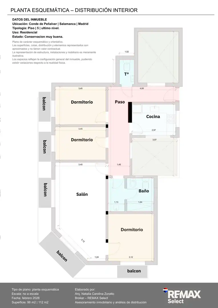 Piso en venta en Madrid con Aire acondicionado, Calefacción y Parquet