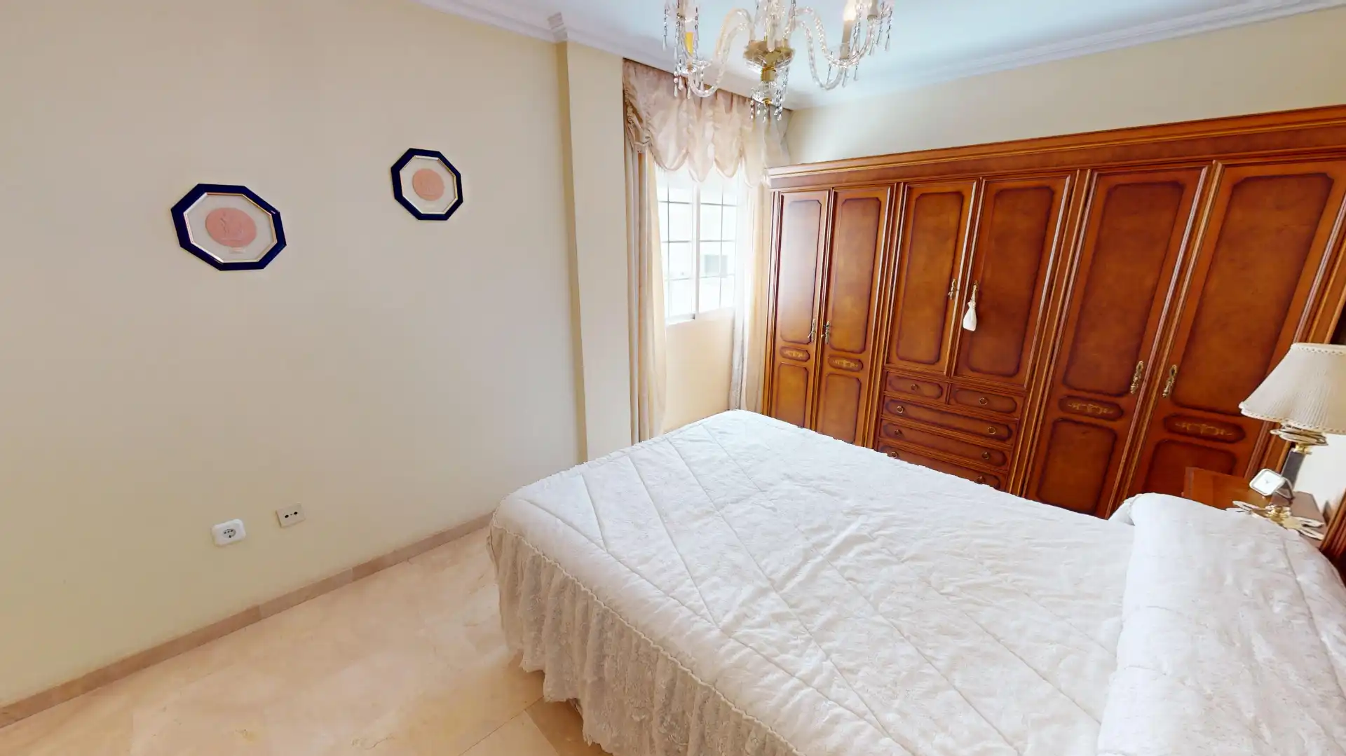 Schlafzimmer von Wohnung zum Verkauf in Elche / Elx mit Klimaanlage, Heizung und Abstellraum
