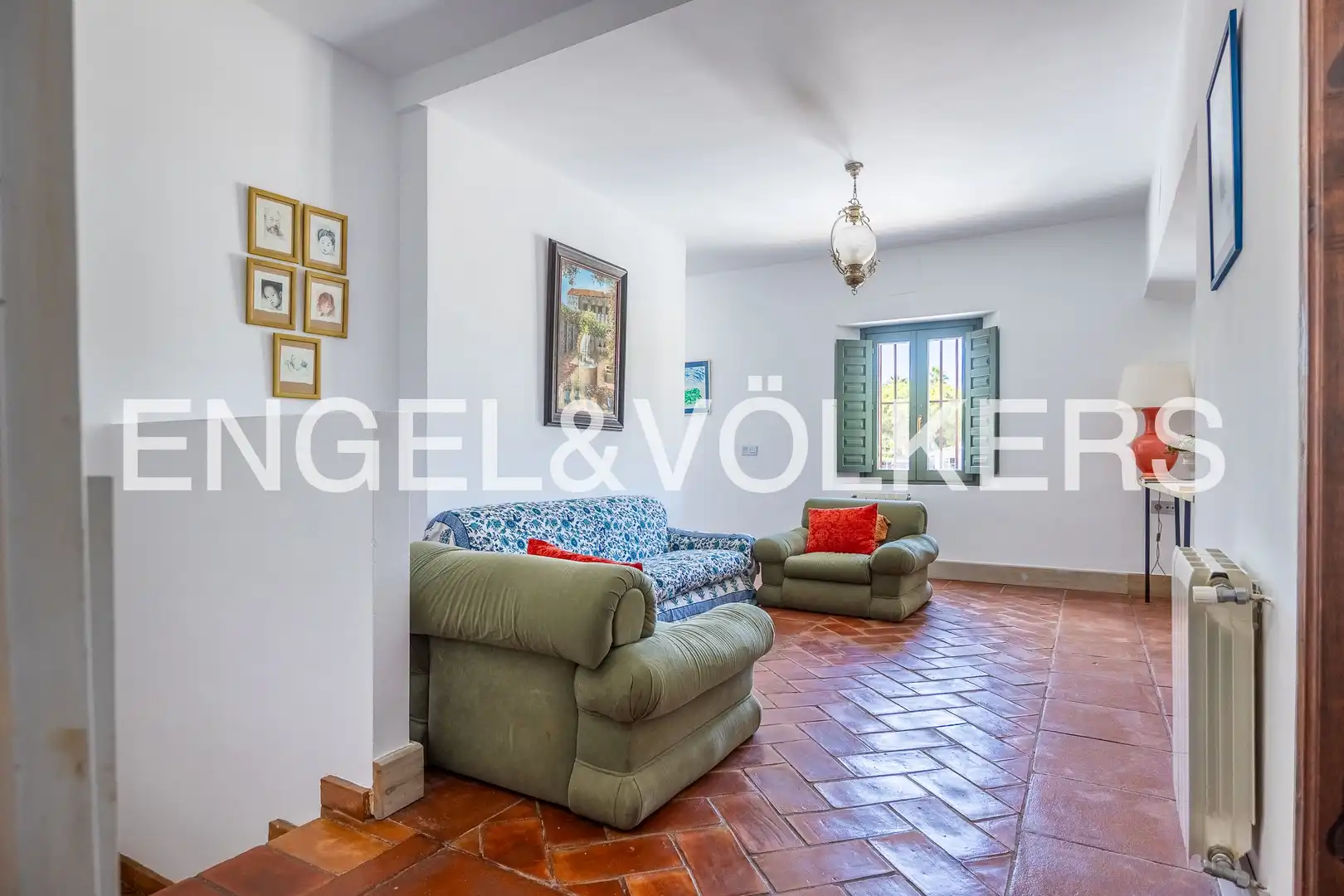 Sala de estar de Finca rústica en venta en Aljaraque con Aire acondicionado, Calefacción y Jardín privado