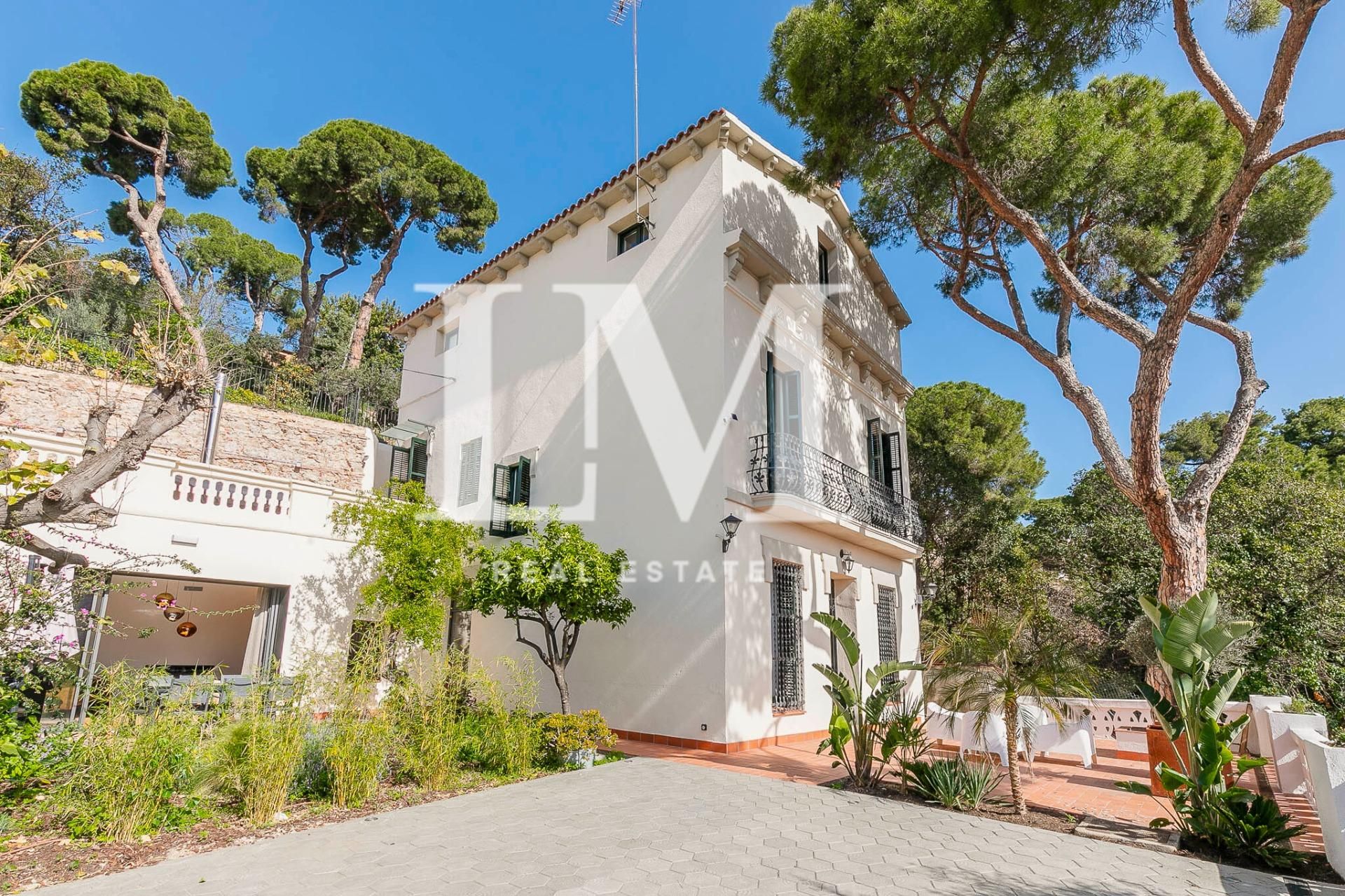 Exterior view of House or chalet to rent in  Barcelona Capital  with Air Conditioner, Private garden and Terrace