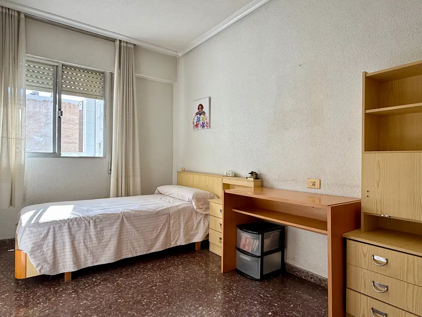 Bedroom of Flat for sale in Murcia  with Storage room and Balcony