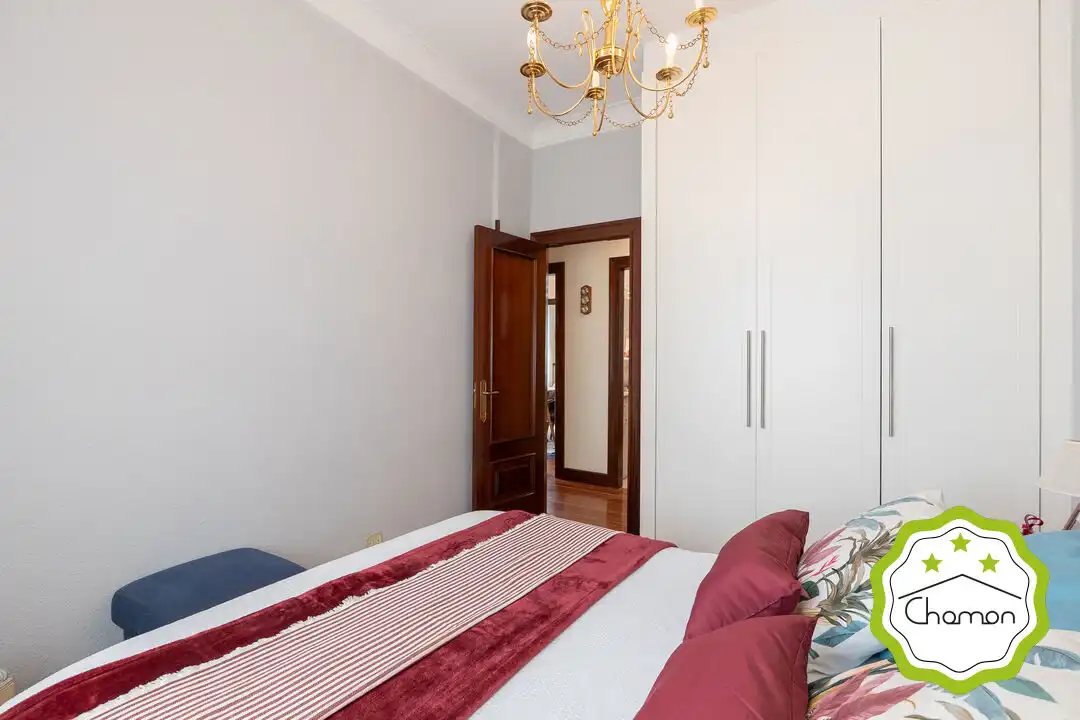 Bedroom of Flat for sale in Bilbao   with Heating and Balcony