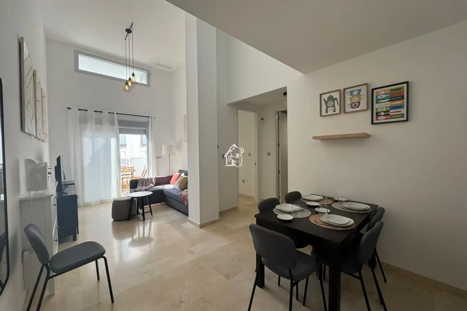 Living room of Apartments for rent in Orihuela  with Air Conditioner, Terrace and Furnished