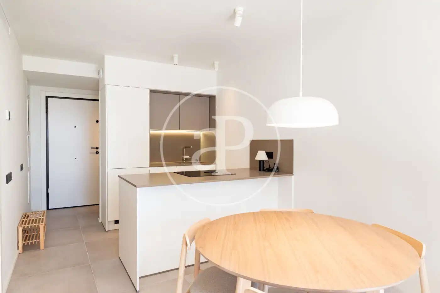 Küche von Wohnung zum Verkauf in Barcelona mit Klimaanlage, Heizung und Terrasse