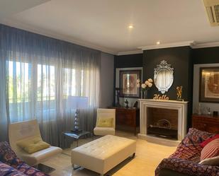 Living room of Apartment to rent in Alicante / Alacant  with Air Conditioner, Heating and Parquet flooring