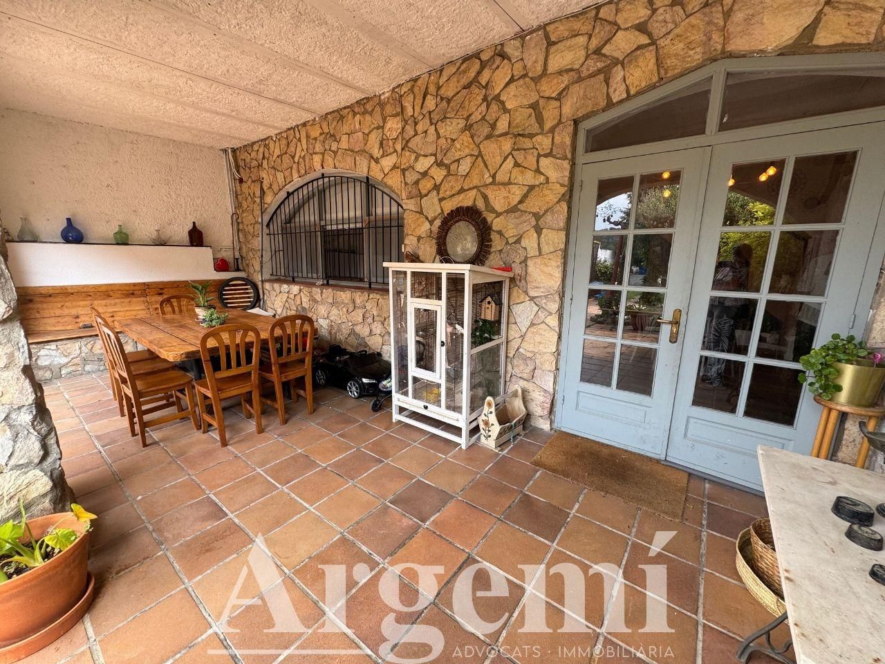 Garden of Single-family semi-detached for sale in Martorelles  with Parquet flooring