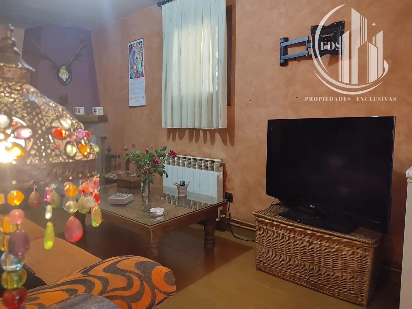Sala de estar de Casa adosada en venta en Ojacastro con Terraza, Trastero y Amueblado