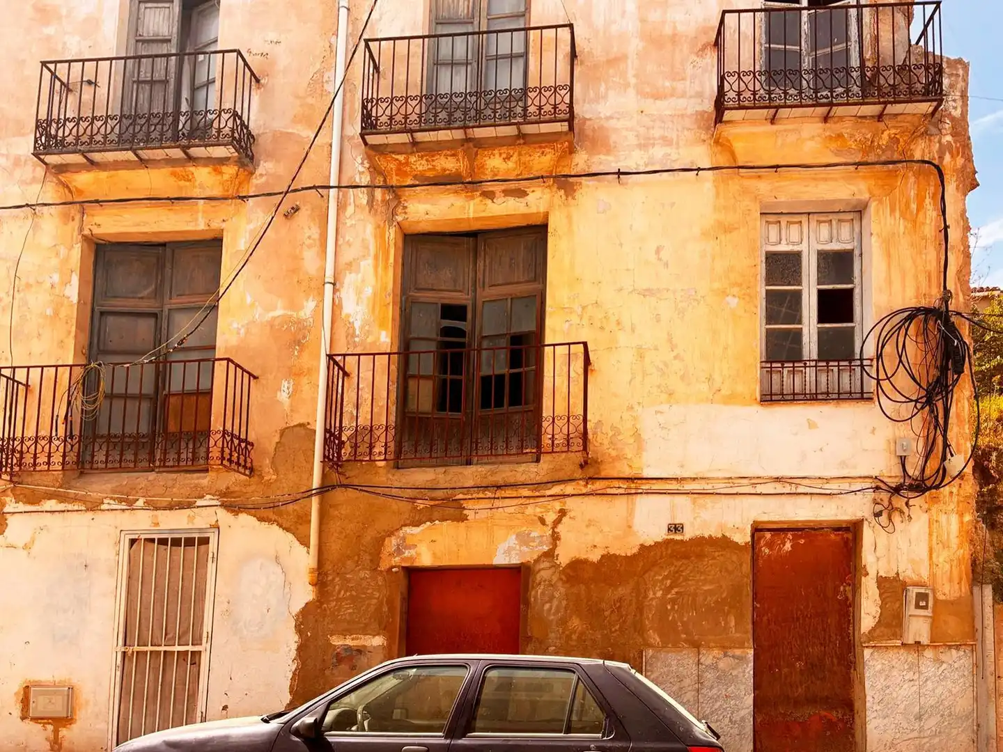 Vista exterior de Pis en venda en Ontinyent amb Traster