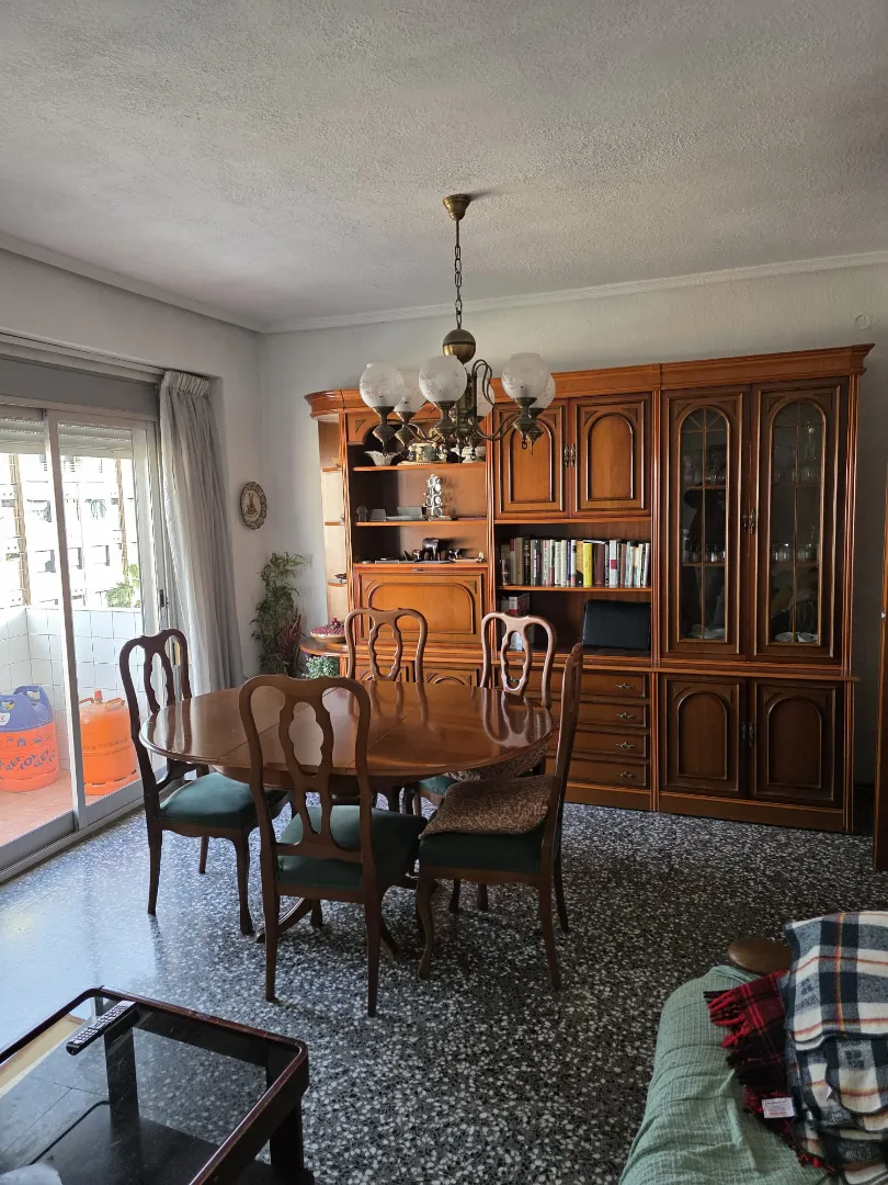 Dining room of Flat for sale in  Valencia Capital  with Balcony and Alarm