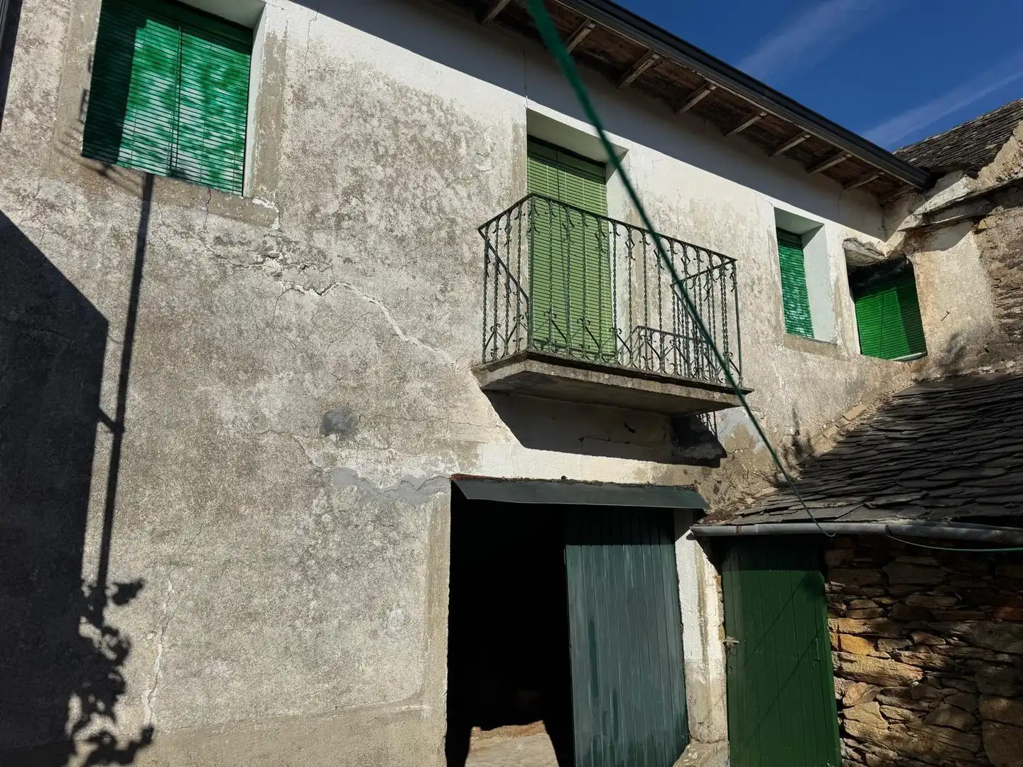 Vista exterior de Finca rústica en venta en Palacios de Sanabria con Jardín privado, Amueblado y Balcón