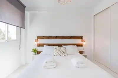 Habitación de Casa adosada en venta en Benalmádena con Aire acondicionado, Calefacción y Jardín privado