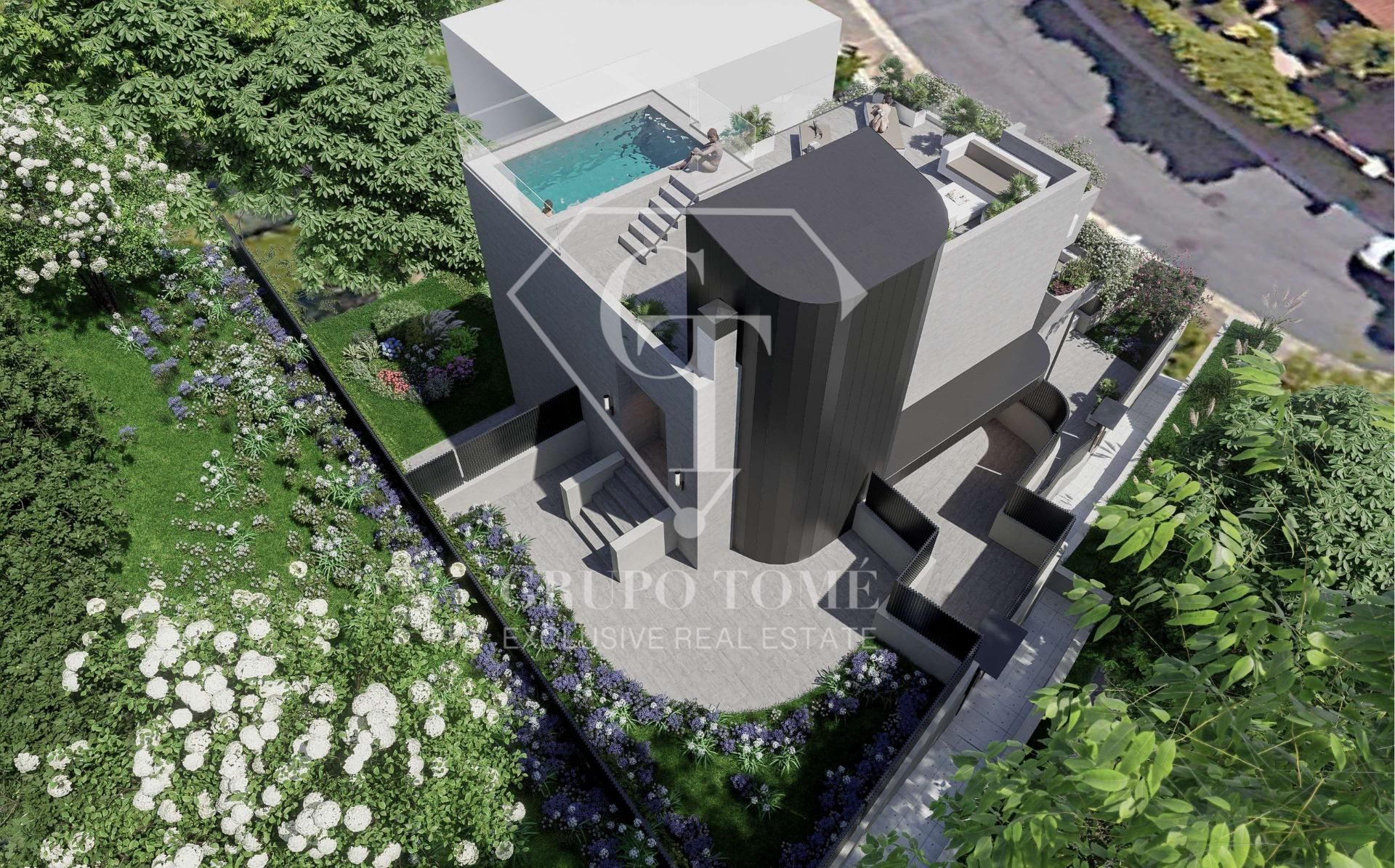 Vista exterior de Casa o chalet en venta en Donostia - San Sebastián  con Calefacción, Jardín privado y Terraza