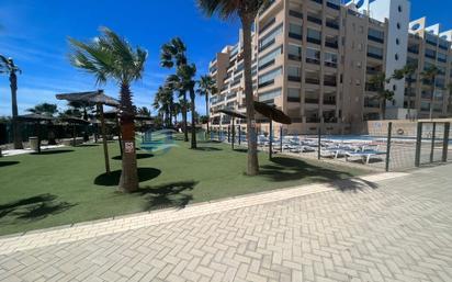 Exterior view of Flat for sale in Roquetas de Mar  with Air Conditioner and Swimming Pool