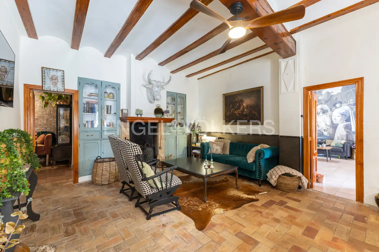 Sala de estar de Casa o chalet en venta en Alcublas con Aire acondicionado, Calefacción y Jardín privado