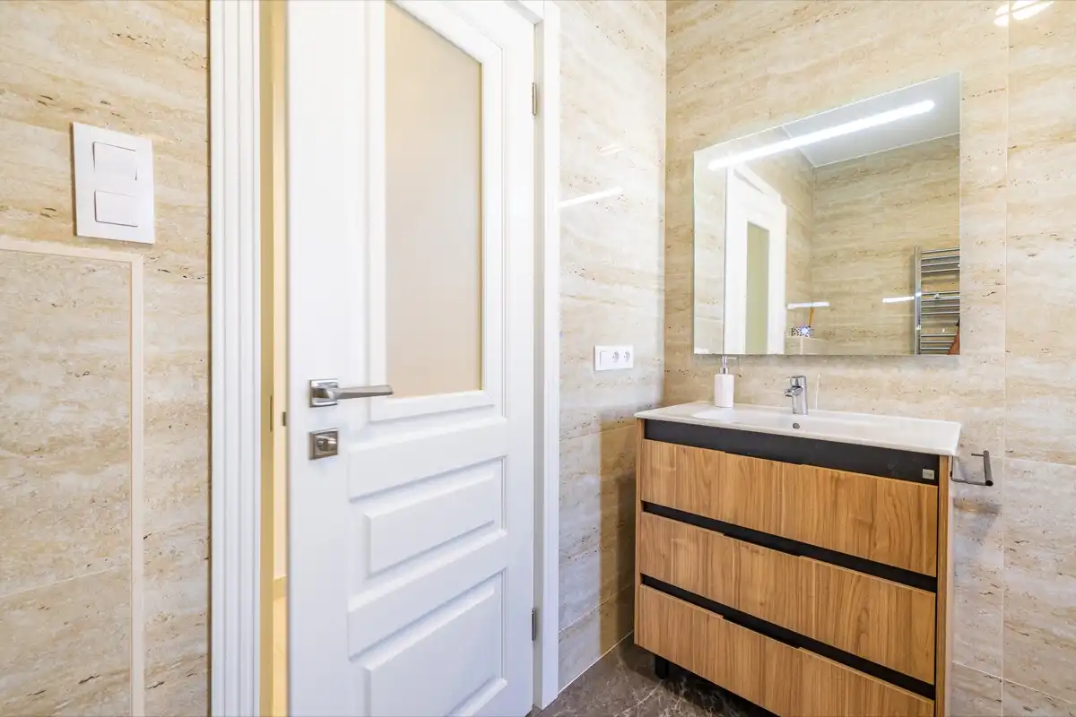 Bathroom of Houses for sale in Dénia  with Air Conditioner, Heating and Private garden