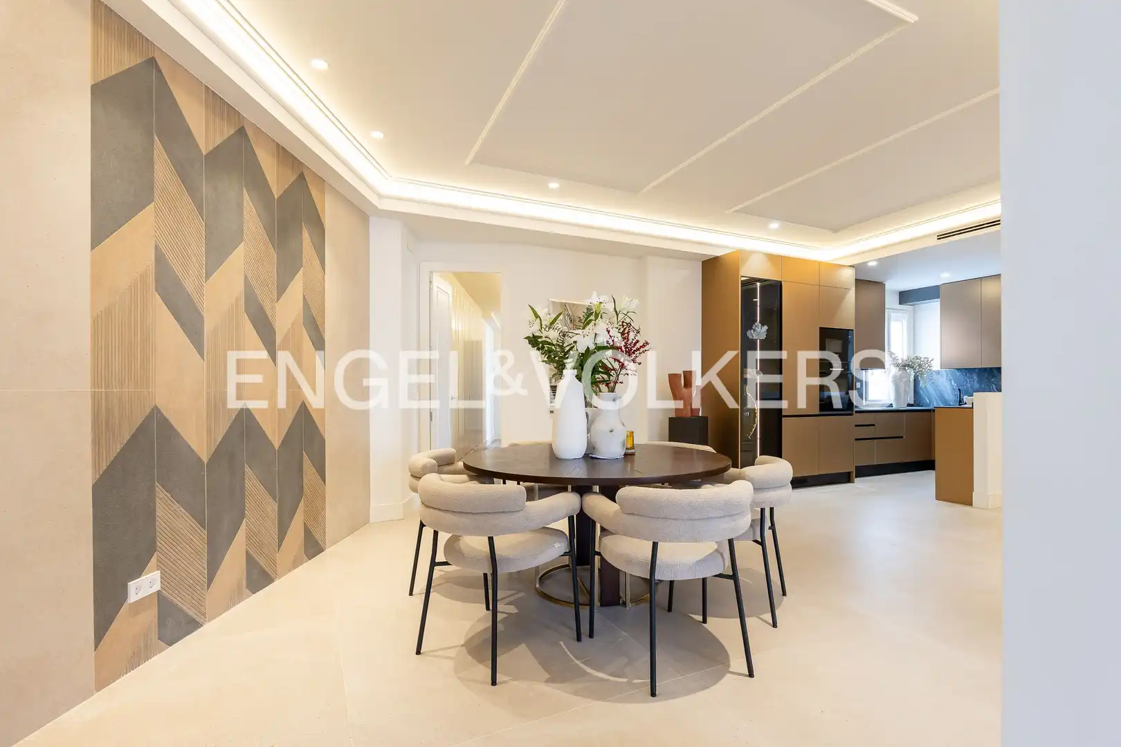 Esszimmer von Wohnung zum Verkauf in Madrid mit Klimaanlage, Heizung und Balkon