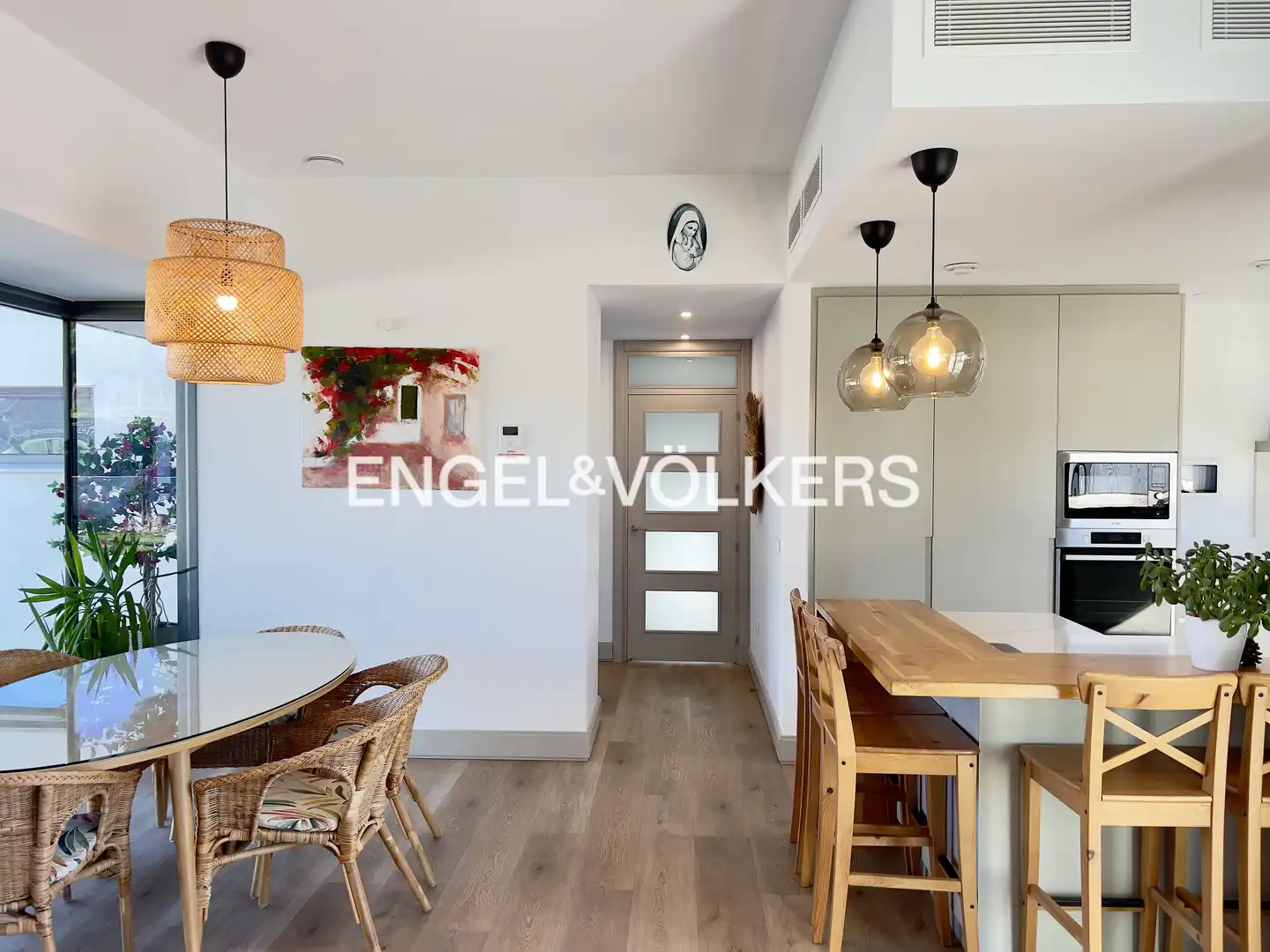 Dining room of Houses for sale in El Portil  with Air Conditioner, Heating and Private garden