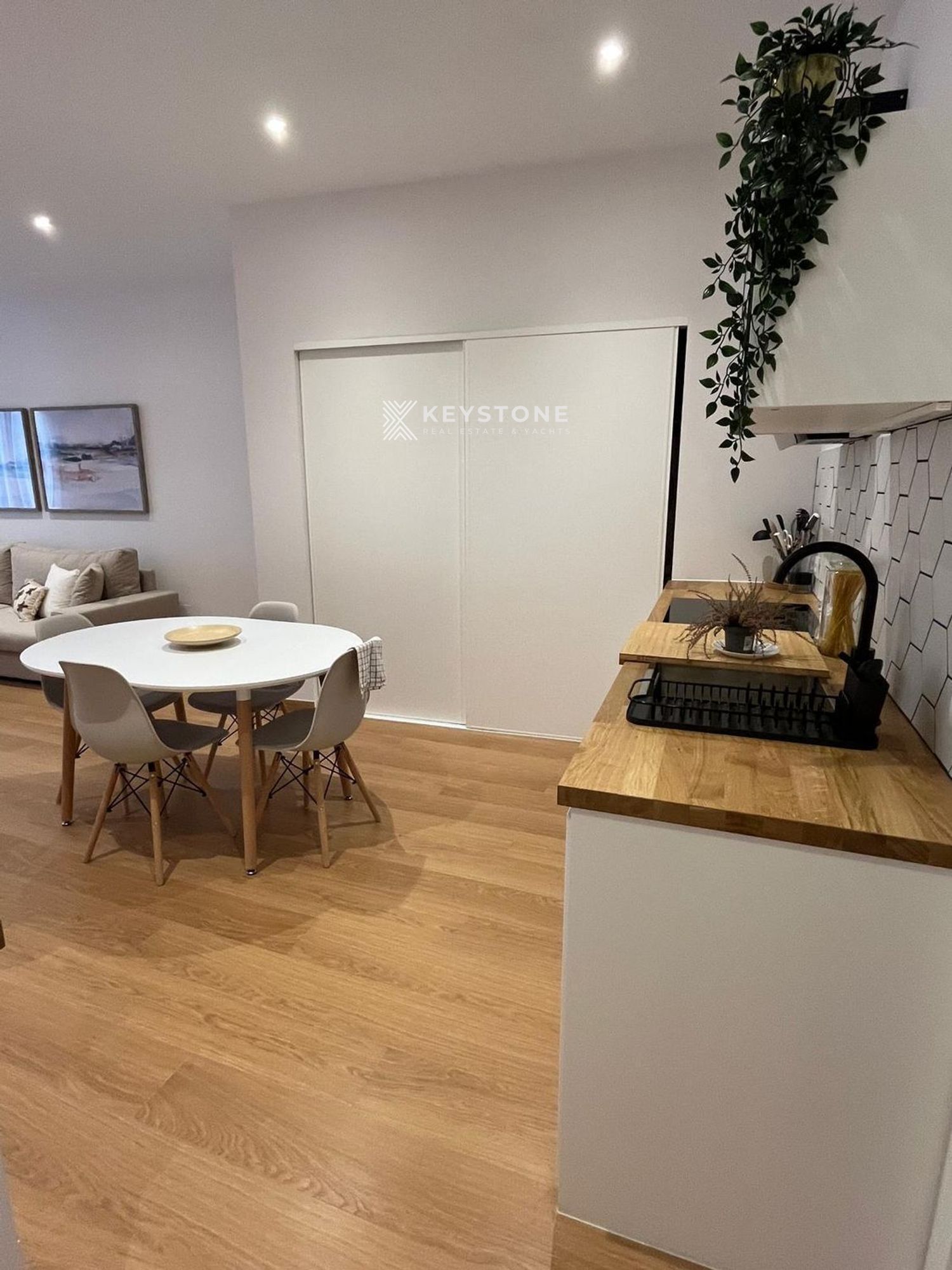 Küche von Dachboden zur Miete in  Palma de Mallorca mit Klimaanlage und Möbliert