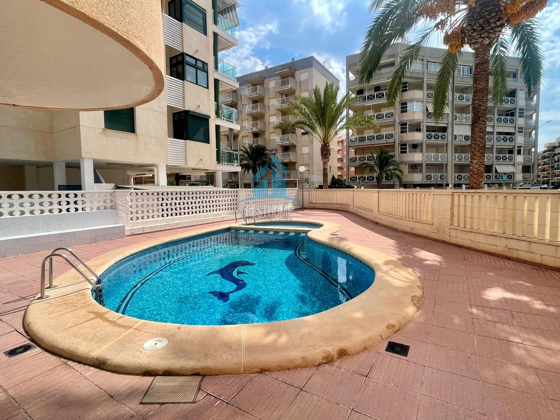 Swimming pool of Planta baja for sale in Daimús  with Air Conditioner, Private garden and Terrace