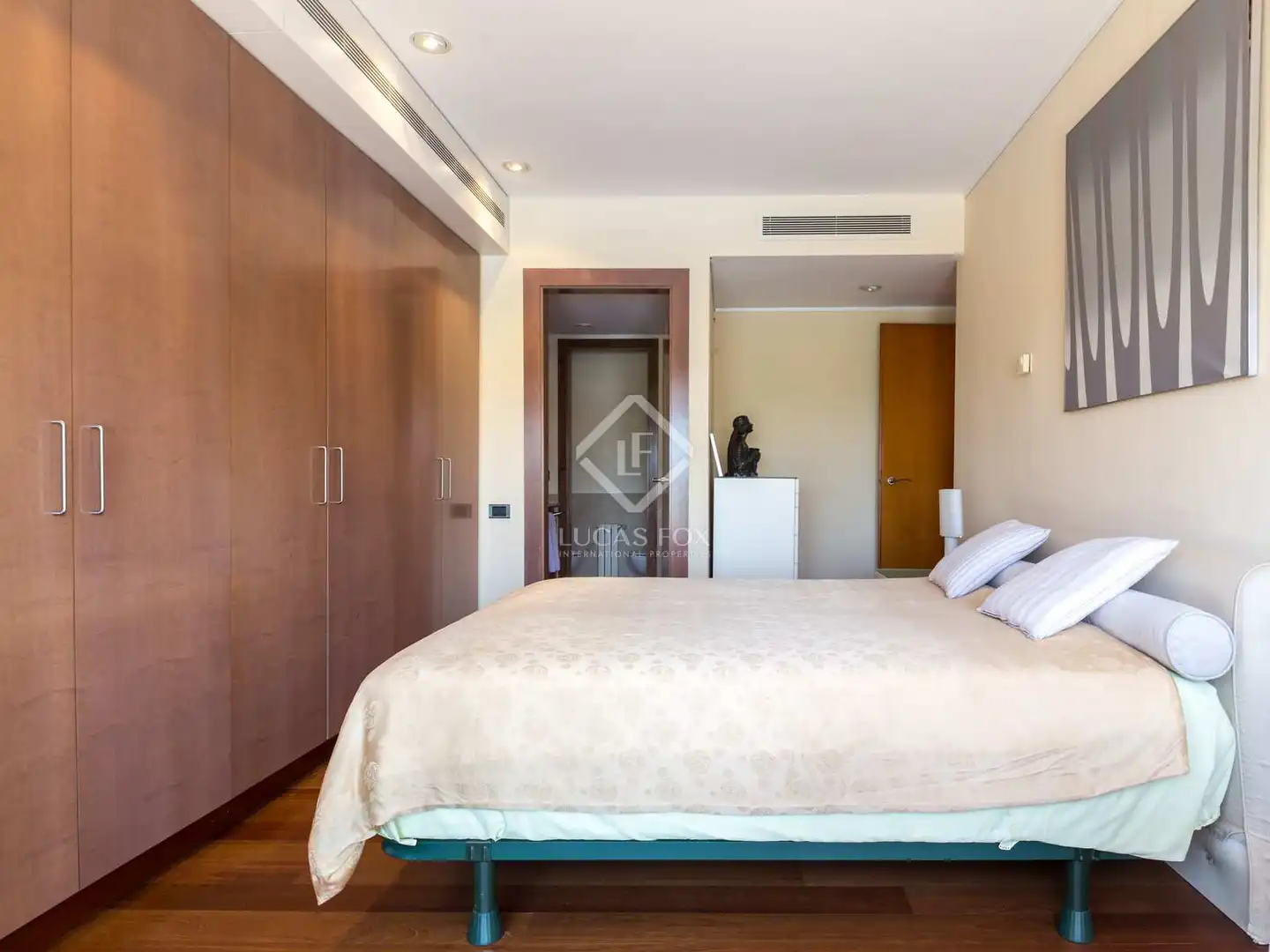 Schlafzimmer von Haus oder Chalet zum Verkauf in Esplugues de Llobregat mit Klimaanlage, Heizung und Privatgarten