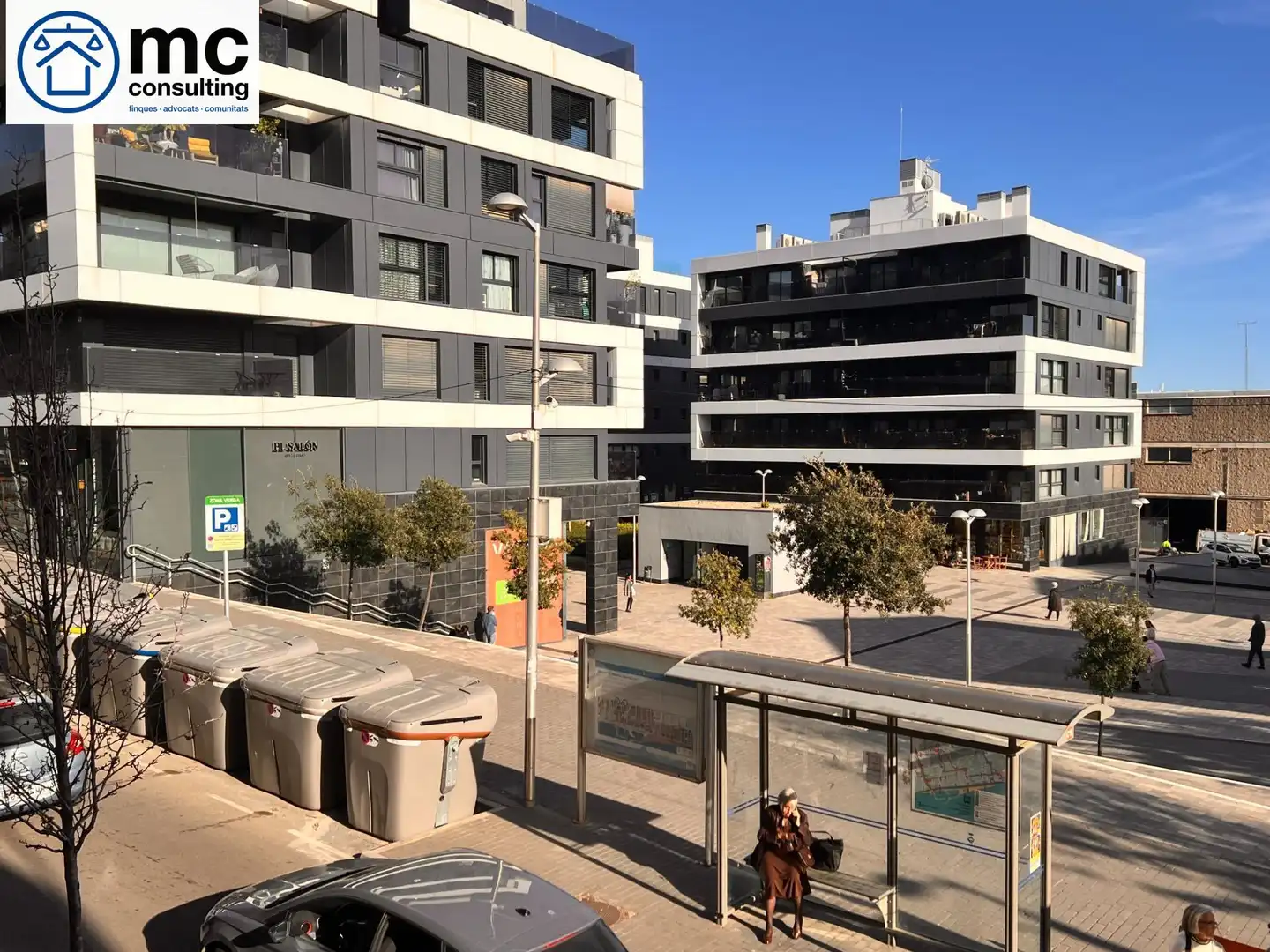 Vista exterior de Pis en venda en El Masnou