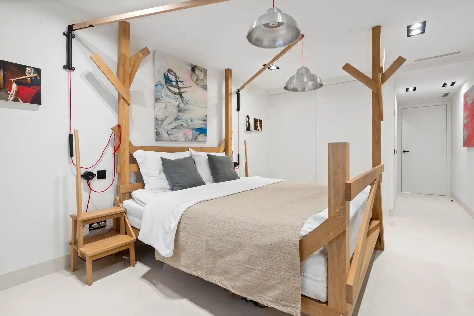 Dormitori de Apartament en venda en Adeje amb Aire condicionat, Terrassa i Moblat