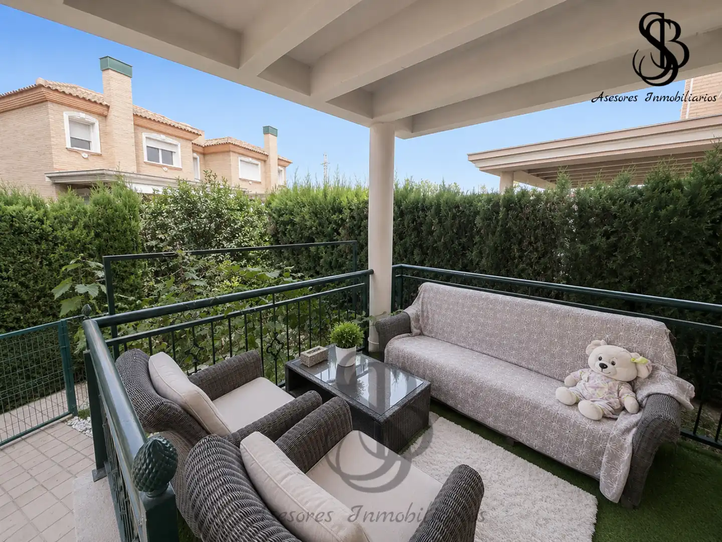 Terrassa de Casa adosada en venda en Sant Joan d'Alacant amb Aire condicionat, Calefacció i Jardí privat