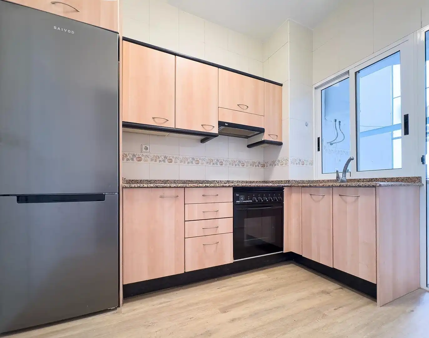 Cocina de Piso de alquiler en Alicante / Alacant con Aire acondicionado y Terraza