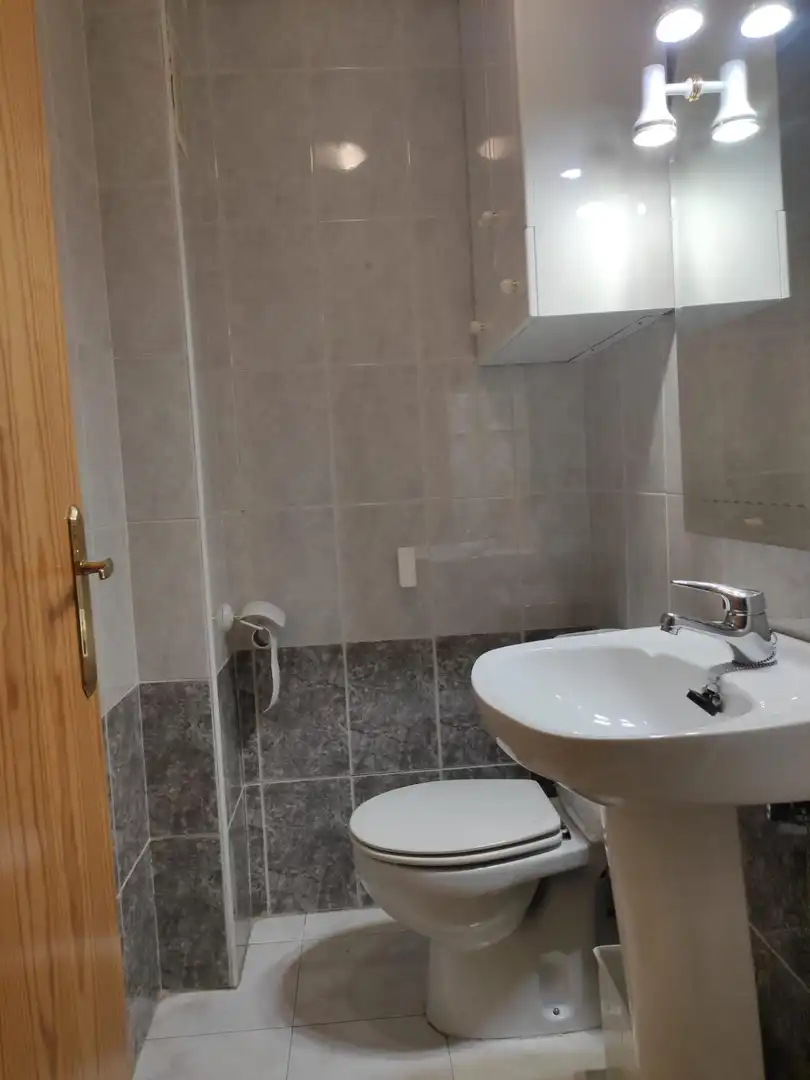 Baño de Piso de alquiler en Murcia con Aire acondicionado, Calefacción y Jardín privado