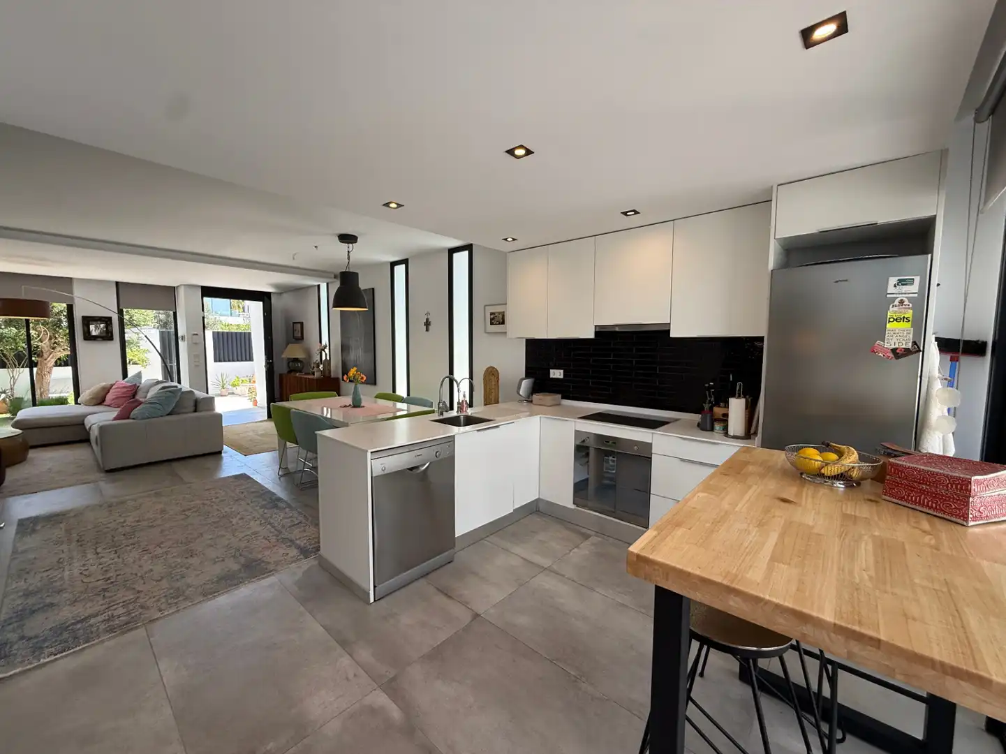 Kitchen of Houses for sale in Santa Eulària des Riu  with Air Conditioner, Heating and Terrace