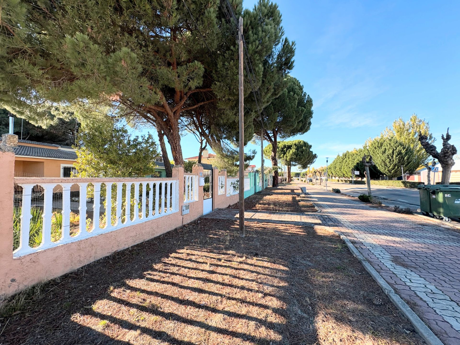 Vista exterior de Casa o xalet en venda en Traspinedo amb Terrassa i Traster
