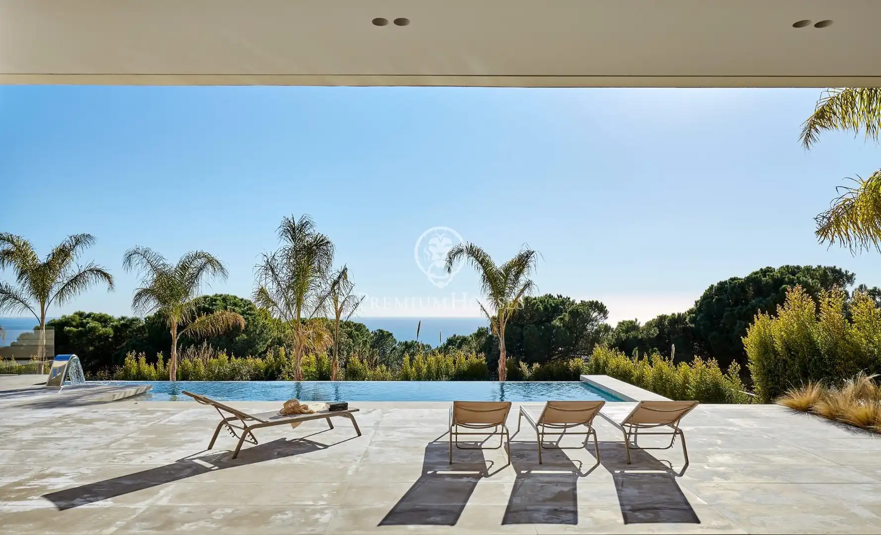 Terraza de Casa o chalet de alquiler en Lloret de Mar con Calefacción, Jardín privado y Piscina