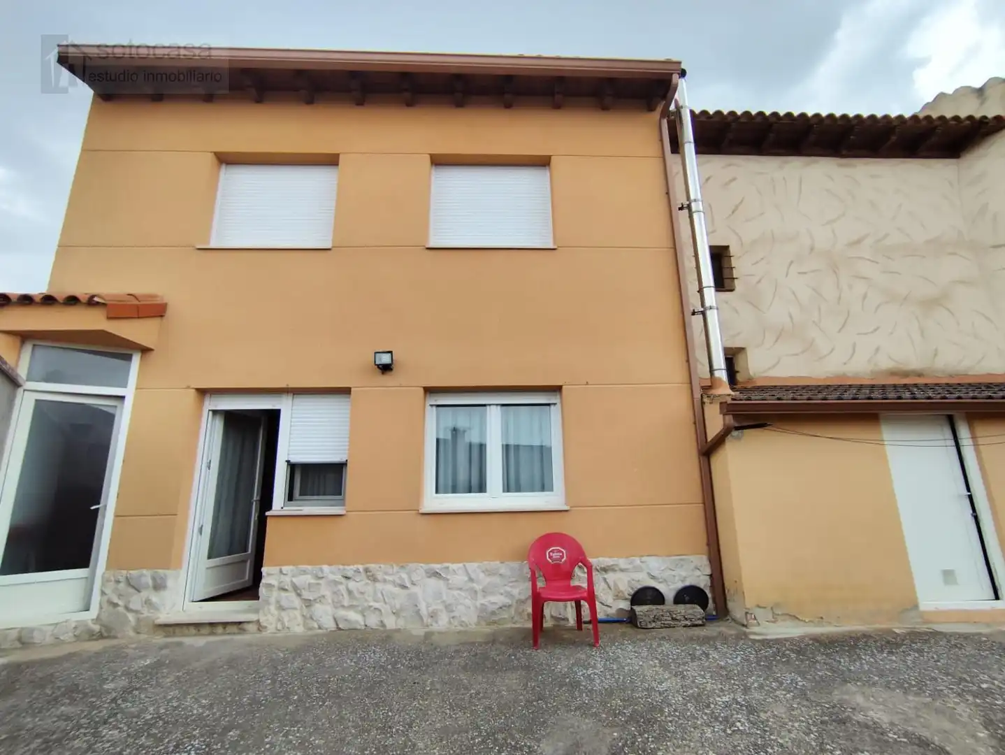 Exterior view of Detached homes for sale in Esguevillas de Esgueva  with Heating, Terrace and Furnished