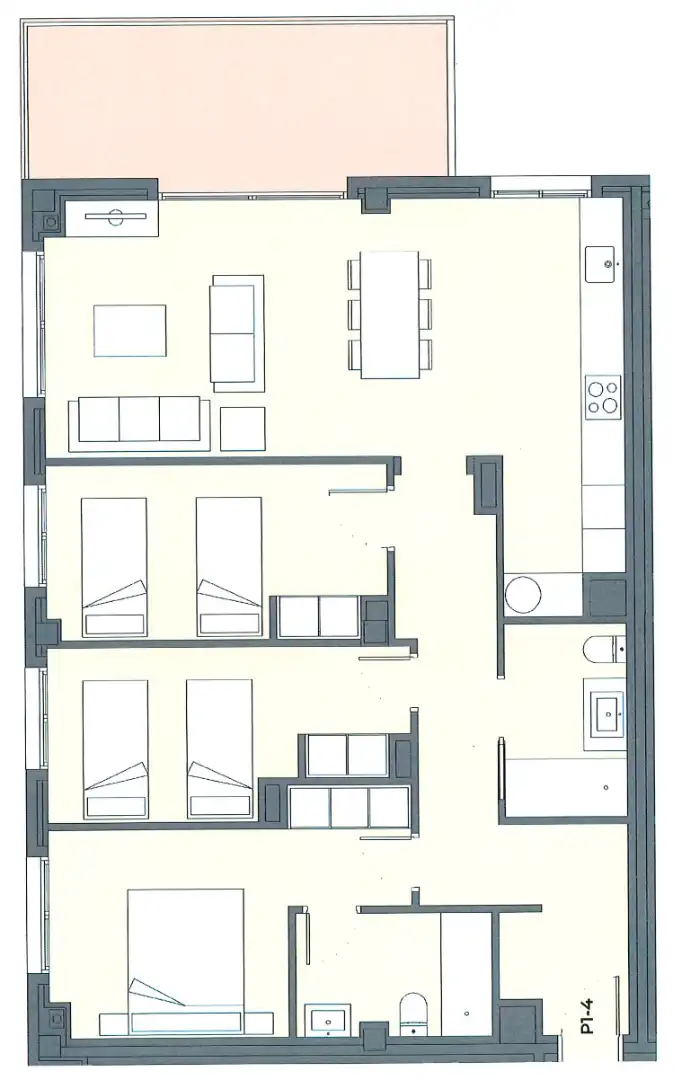 Wohnung mit Terrasse zum Verkauf in Avinguda del Mediterrani, imagen 17