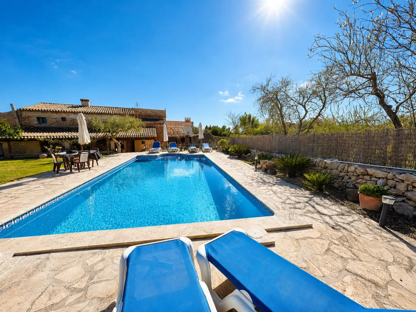 Piscina de Casa o chalet de alquiler en Santanyí con Aire acondicionado, Calefacción y Terraza