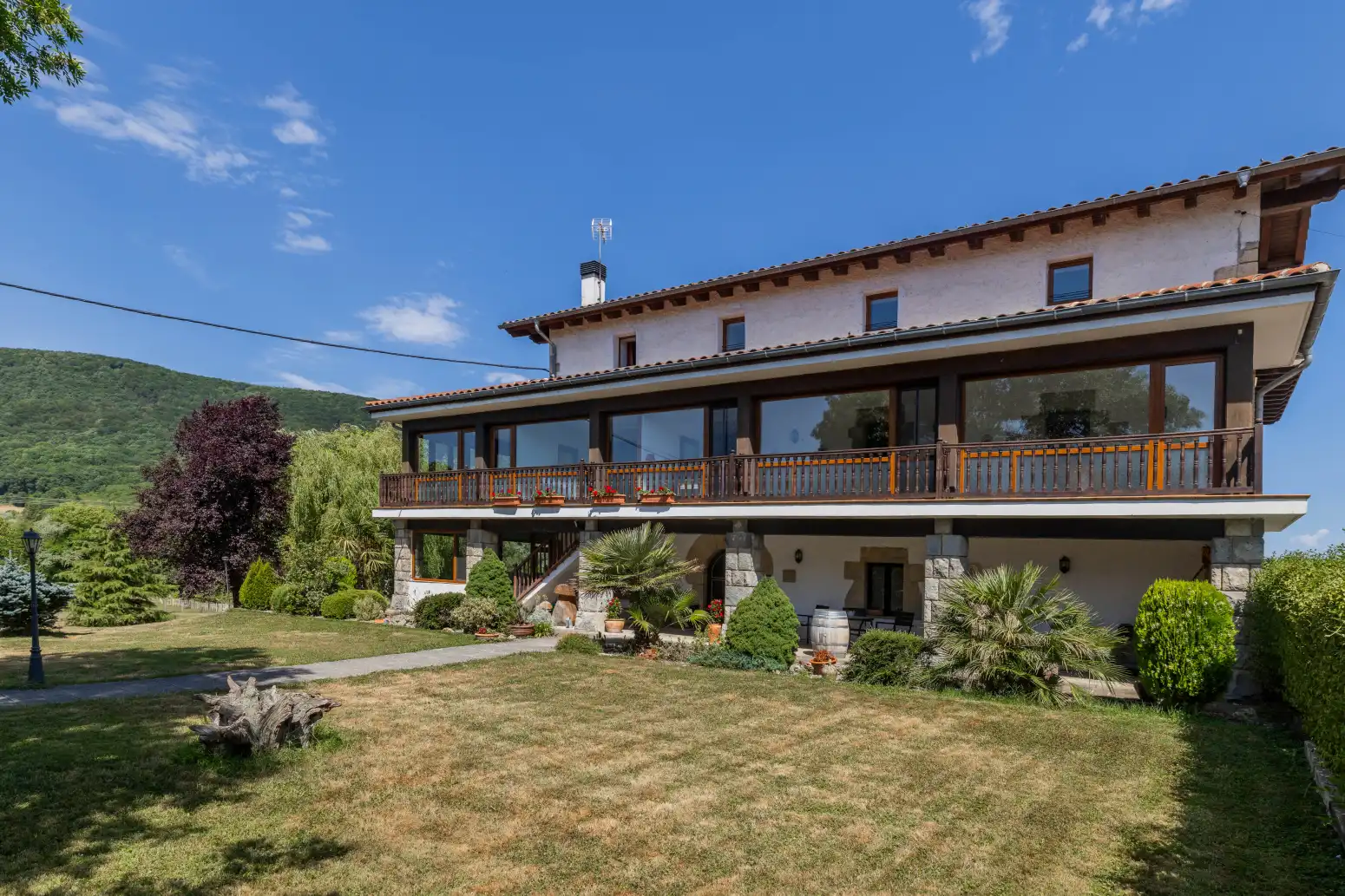 Exterior view of Houses for sale in Ultzama  with Heating and Private garden