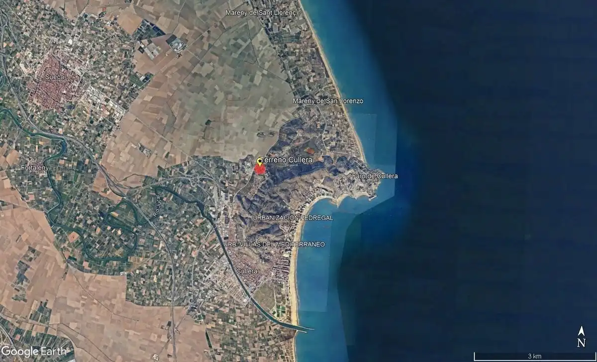Außenansicht von Fabrik Grundstücke zum Verkauf in Cullera