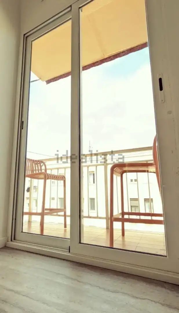 Balcony of Flat for rent in Valencia  with Air Conditioner, Heating and Furnished