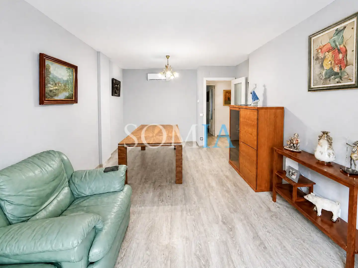 Sala de estar de Planta baja en venta en Santa Maria de Palautordera con Aire acondicionado, Calefacción y Jardín privado