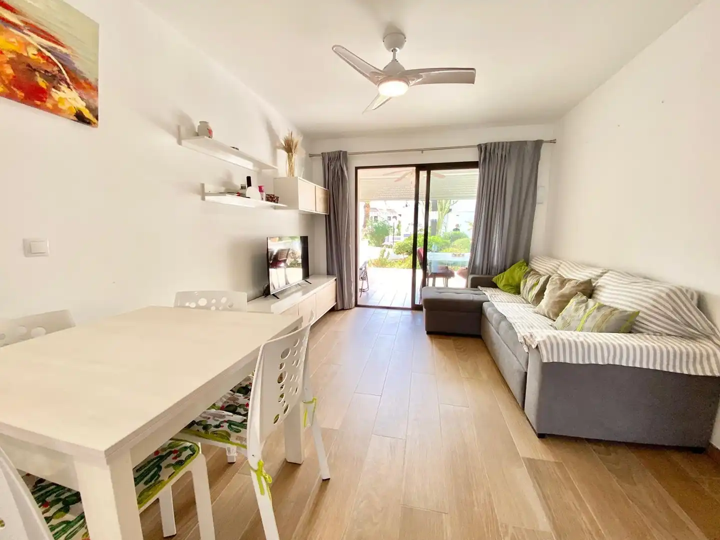 Living room of Houses for rent in Orihuela  with Air Conditioner, Heating and Swimming Pool
