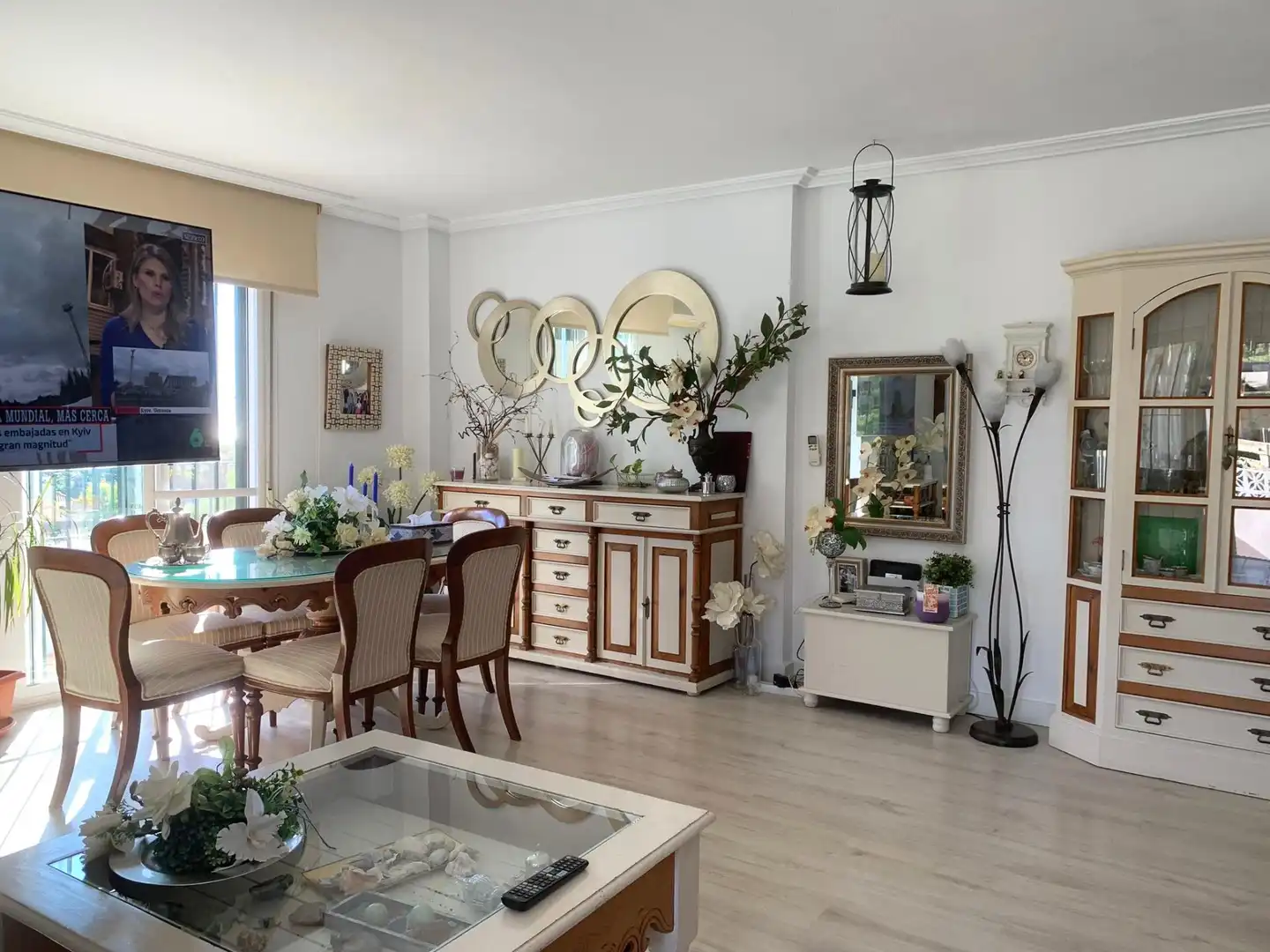 Comedor de Apartamento en venta en Marbella con Aire acondicionado, Calefacción y Jardín privado