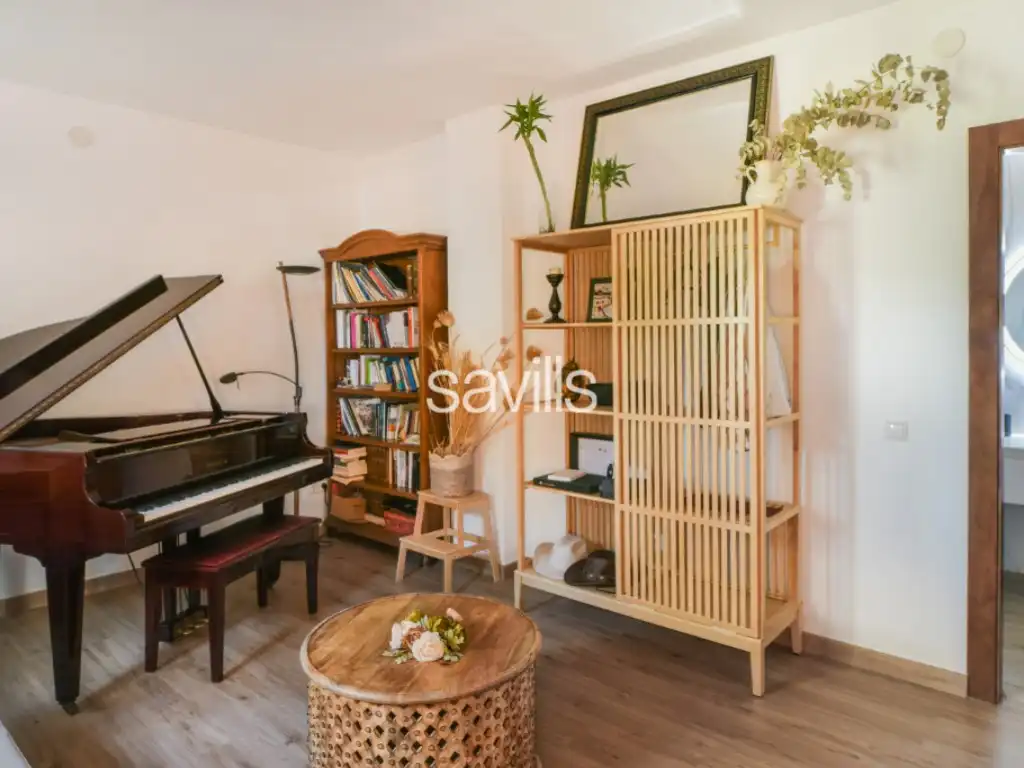 Sala d'estar de Casa o xalet en venda en Málaga