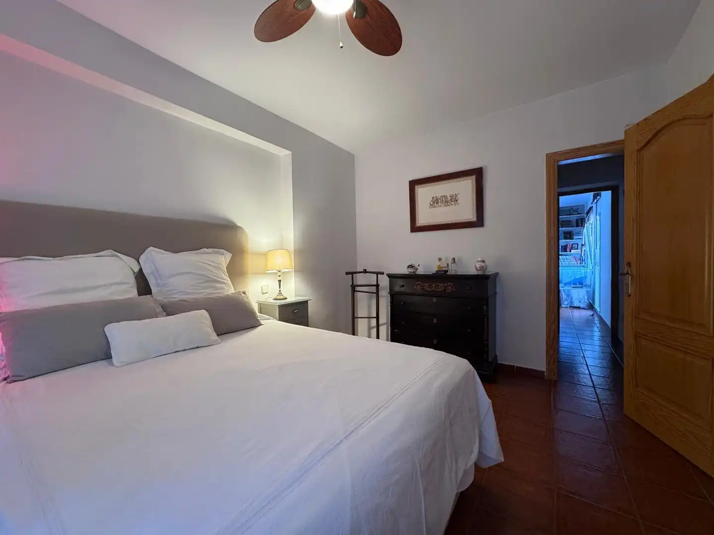 Dormitori de Casa o xalet de lloguer en Fuengirola amb Aire condicionat, Jardí privat i Terrassa