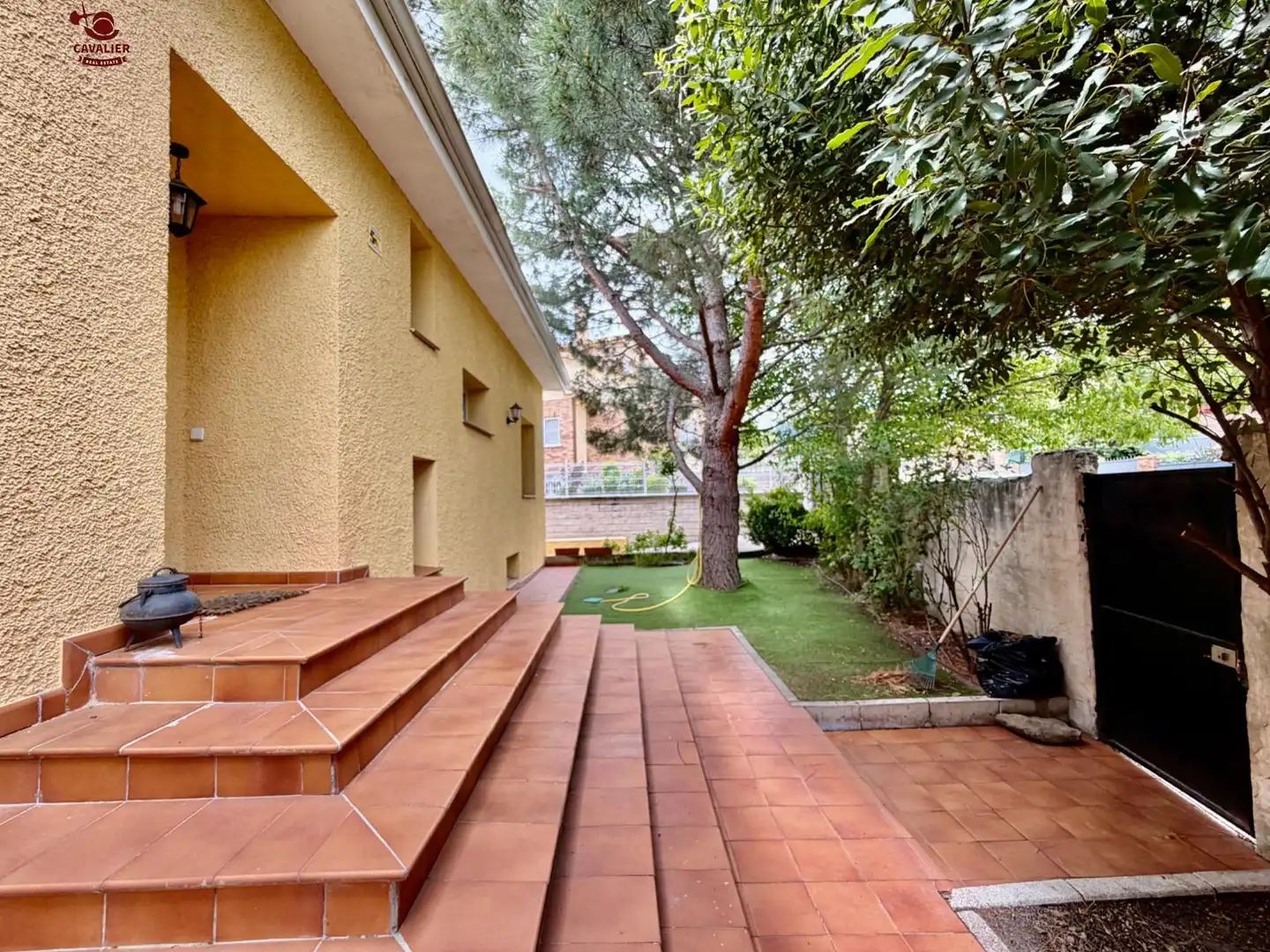 Terrassa de Casa o xalet en venda en Guadarrama amb Calefacció, Jardí privat i Terrassa