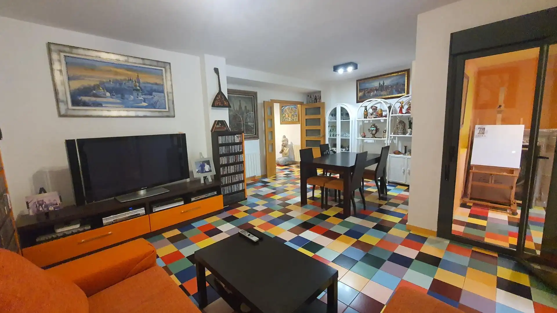 Living room of Detached homes for sale in Canet de Mar  with Air Conditioner, Private garden and Terrace