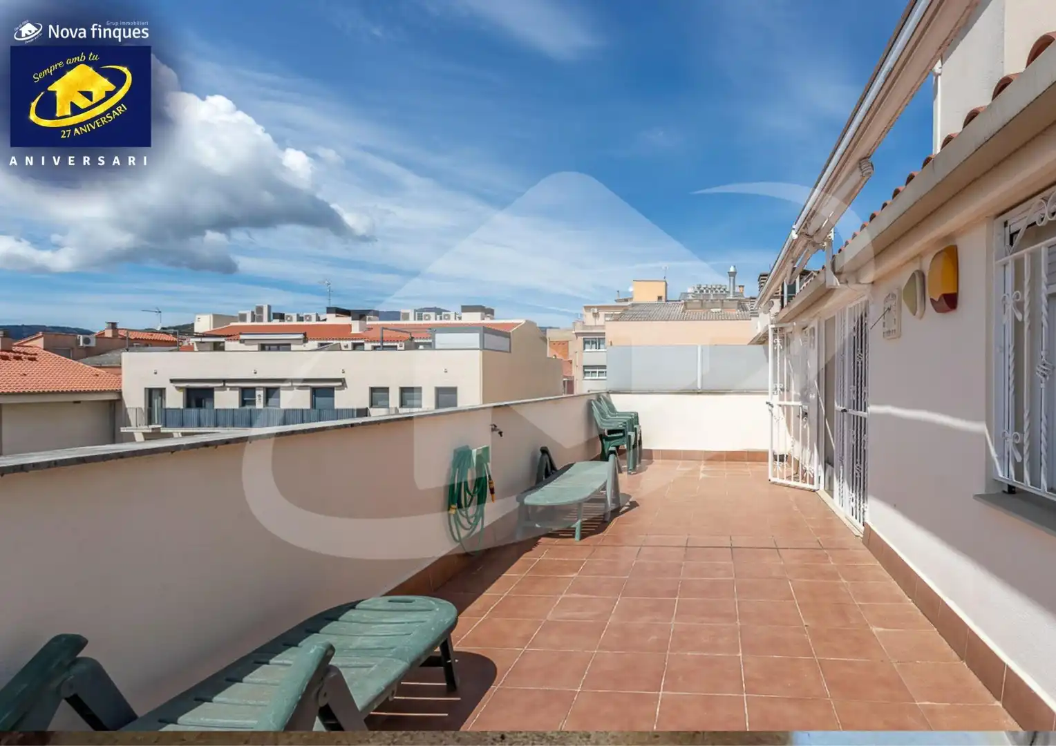 Terraza de Ático en venta en Castellar del Vallès con Balcón